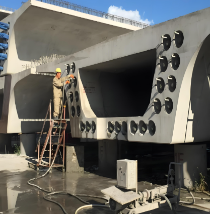 墨竹工卡压浆料施工流程及注意事项